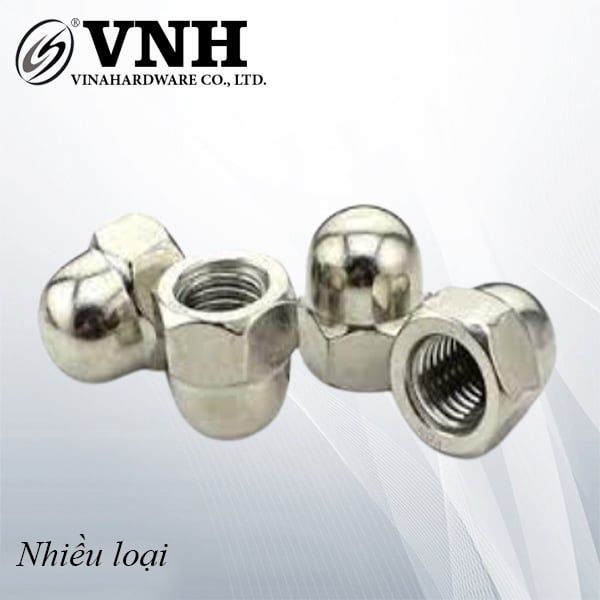 Tán bầu inox 304 - DN6IN