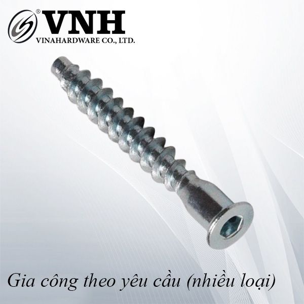 Vít đầu trụ lục giác, màu trắng HDSB327-VDT750