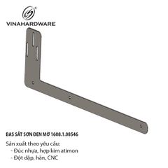 Pat (bas) sắt sơn đen mờ Vinahardware - VNH8542903B