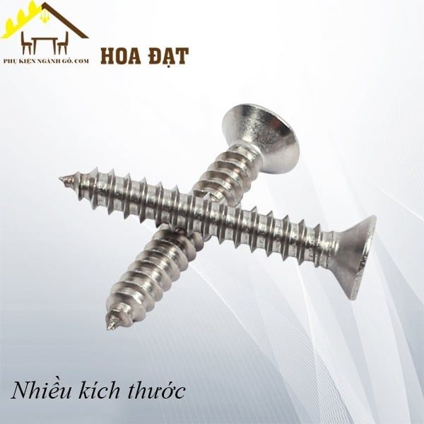 Vít đầu bằng inox 304 , M3 - ZS310IN