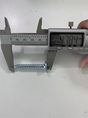 Vít gỗ lục giác chìm M6, màu trắng - VGLGC630W