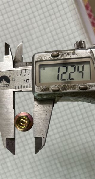 Vít bắn tôn sắt M6, bảy màu - SC625Z23