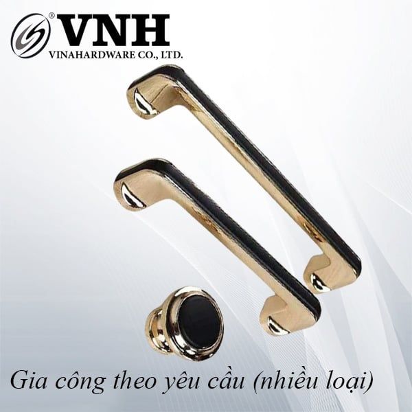 Tay nắm hợp kim, mạ màu vàng cao cấp Vinahardware -HD0502V