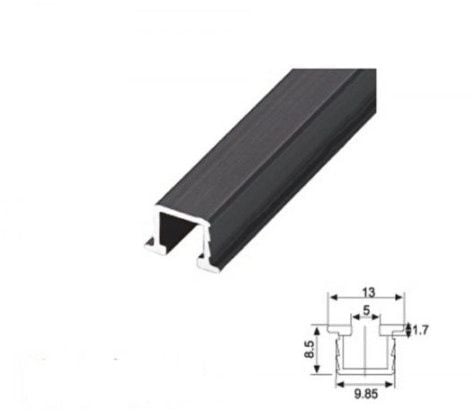 Thanh trượt nhôm cửa lùa loại rãnh đặt trên Vinahardware