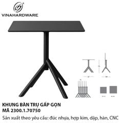 Khung bàn cafe gấp xếp gọn 2300.1.70750