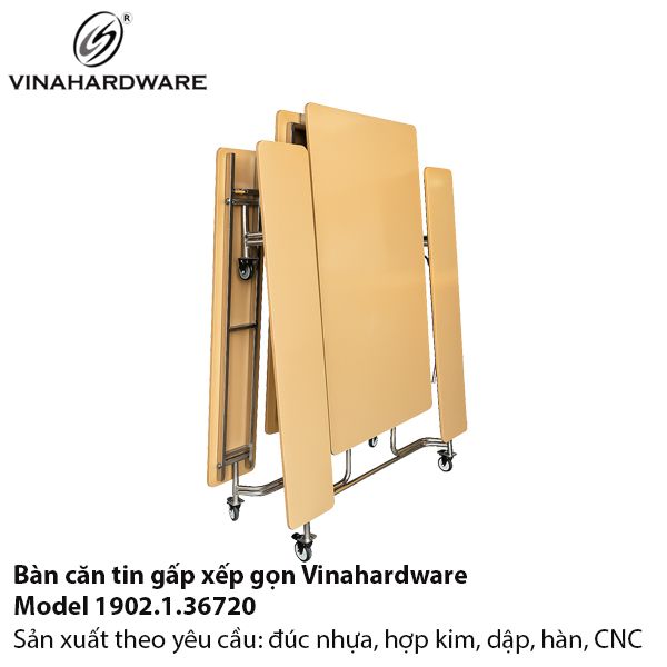 Khung Bàn Căn Tin Gấp Xếp Gọn Vinahardware 1902.1.36720