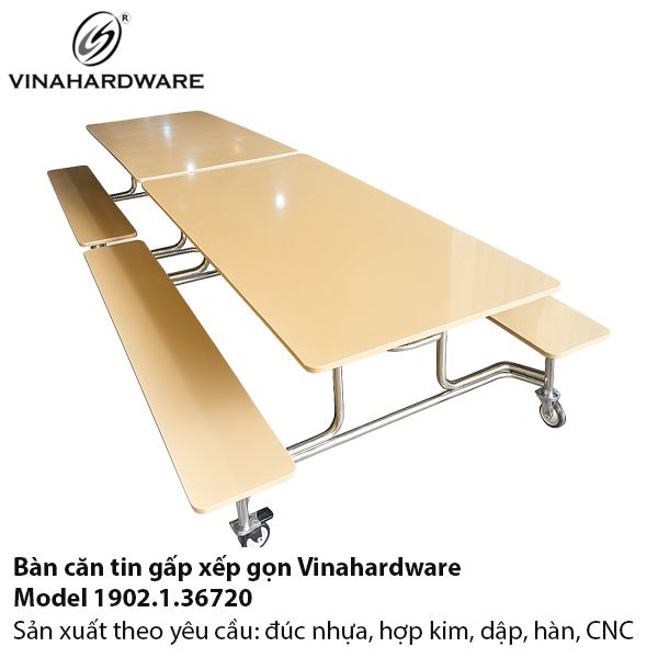Khung Bàn Căn Tin Gấp Xếp Gọn Vinahardware 1902.1.36720