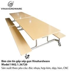 Khung Bàn Căn Tin Gấp Xếp Gọn Vinahardware 1902.1.36720
