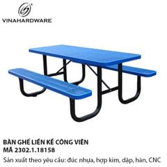 Bàn Ghế Liền Kề Công Viên Vinahardware – 2302.1.18158