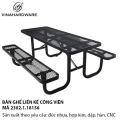 Bàn Ghế Liền Kề Công Viên Vinahardware – 2302.1.18158