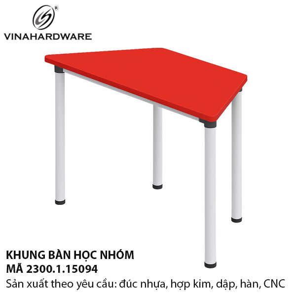 Khung Bàn Học Nhóm Hình Thang Vinahardware 2300.1.73050