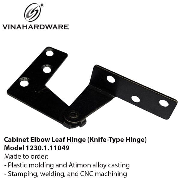 Bản Lề Lá Cùi Chỏ (Knife Hinge) – Mã 1230.1.11049