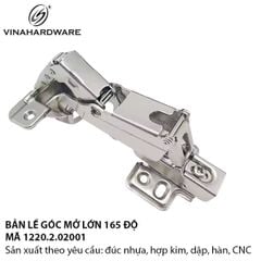 Bản lề góc mở 165 độ - Mã 1220.2.02001