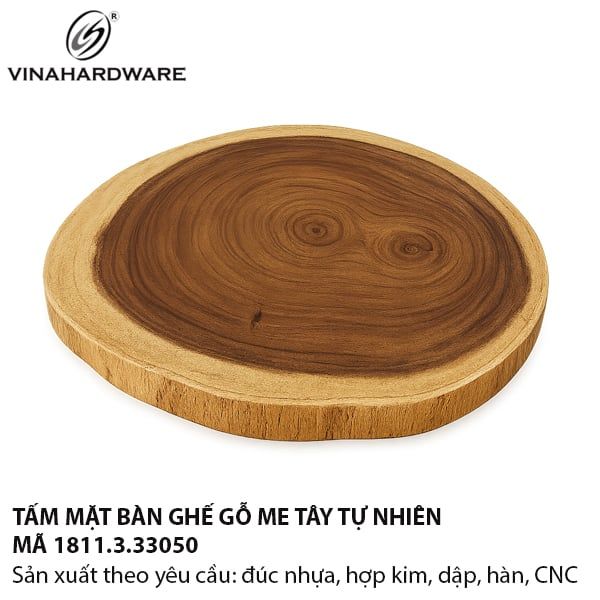 Tấm mặt bàn ghế gỗ Me Tây – 1811.3.33050