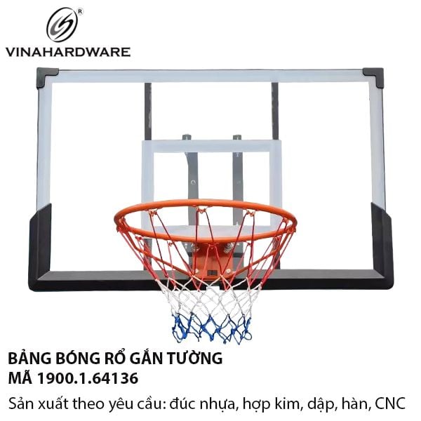 Bảng Bóng Rổ Gắn Tường Vinahardware – Mã 1900.1.64136