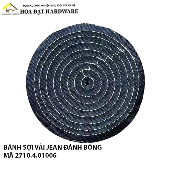 Bánh sợi vải jean đánh bóng - Mã 2710.4.01006