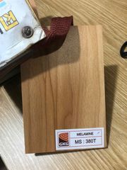 Ván MDF không chống ẩm phủ melamin 2 mặt, màu vân gỗ - VNH12202440HD414