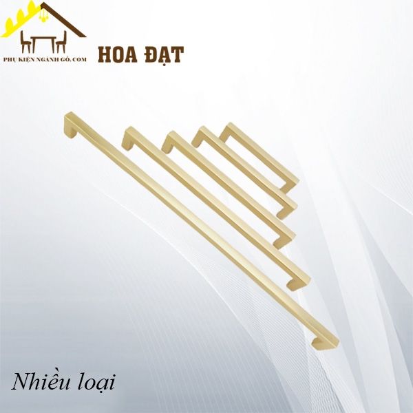 Tay nắm hợp kim, màu vàng - HD005D96