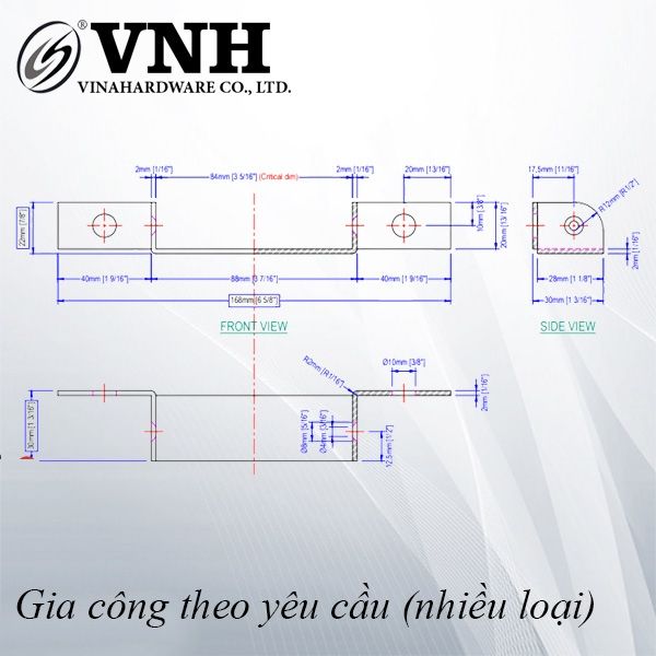 Pat (bas) sắt giường, sơn đen tĩnh điện - VNH168222B