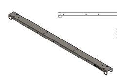 Pat (bas) sắt sơn đen mờ Vinahardware - VNH1500114B