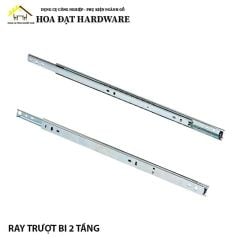 Ray trượt bi 2 tầng bản 27mm - Mã 1110.4.02300