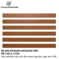 Bộ ván lam composite ghế công viên - Mã 2302.3.15206