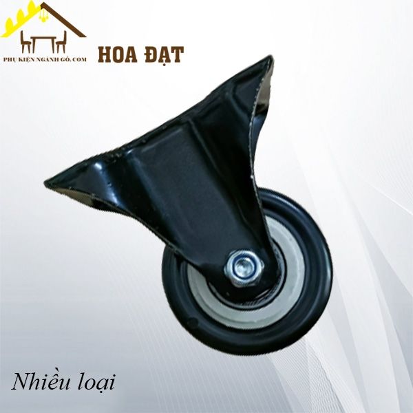 Bánh xe tủ một chiều, màu đen Vinahardware - CT5073