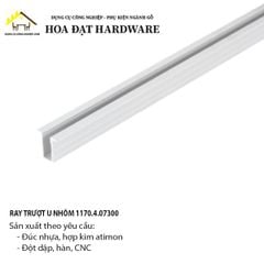 Ray trượt nhôm U dẫn hướng - U3000HF