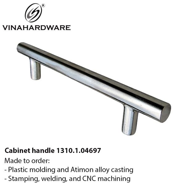 Tay nắm đũa hợp kim, phi 12, loại nhẹ - màu vàng đồng-HD0046D96A