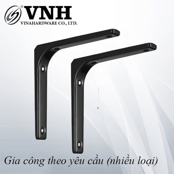 Pat (bas) ke vuông, sơn đen tĩnh điện - VNH12515022B