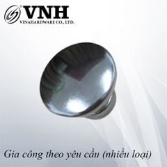 Núm Tay Nắm Tủ Màu Soltic Ánh Kim – Mã 1300.3.00702 – Kích Thước Ø25x25mm