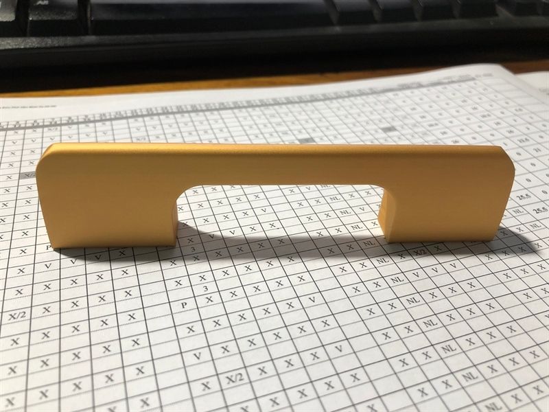 Tay nắm tủ màu vàng mờ-HD0401V96