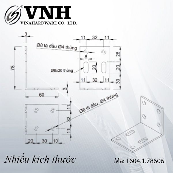 Pat (bas) ke sắt, sơn đen mờ - VNH78783B - HDBF718