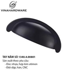 Tay nắm sò 80mm Vinahardware - HD00080B