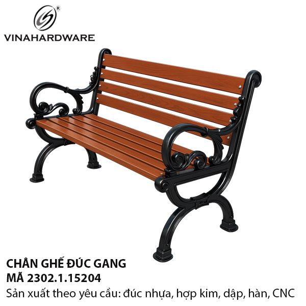Khung Ghế Công Viên Gang Đúc 2302.1.15203