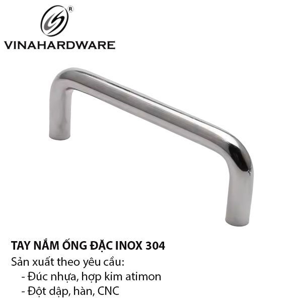 Tay nắm cửa, inox 304