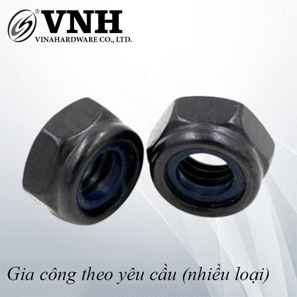 Tán keo M6, hàng xi đen- DN608B