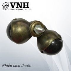 Bánh xe cầu tròn, tyren, màu giả cổ - CT030C50