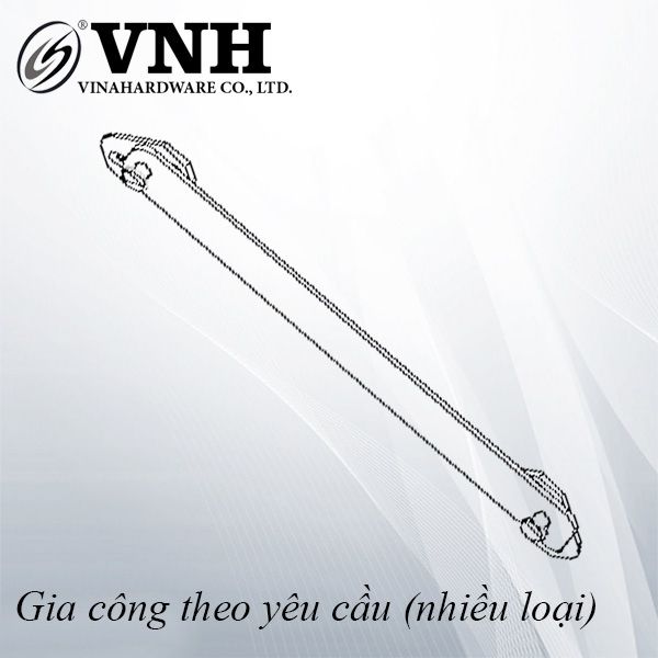 Thanh giằng cho bàn xếp gọn, sơn đen - VNH0004T