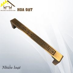 Tay nắm tủ vuông, màu vàng giả cổ - HD012C96