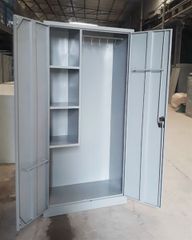 Tủ sắt đựng dụng cụ vệ sinh, sơn xám Vinahardware - VNH1830915X