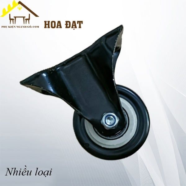 Bánh xe tủ một chiều, màu đen Vinahardware - CT5073