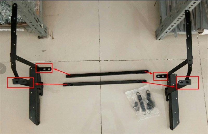 Phụ kiện tay nâng mặt bàn Vinahardware - TL9383
