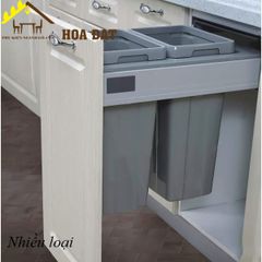 Thùng rác đôi, cánh kéo 2x18L VNH00218GR