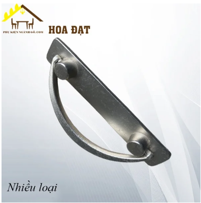 Tay nắm móc dài 125mm, màu niken mờ - HD02D125