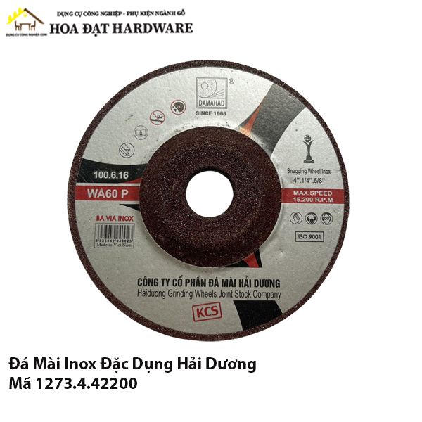 Đá Mài Inox Đặc Dụng Hải Dương – Mã 1273.4.42200