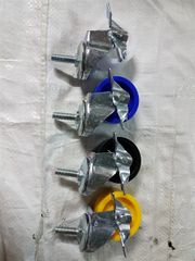 Bánh xe nhựa tyren, không khóa, màu đen Vinahardware - CT08B40KK