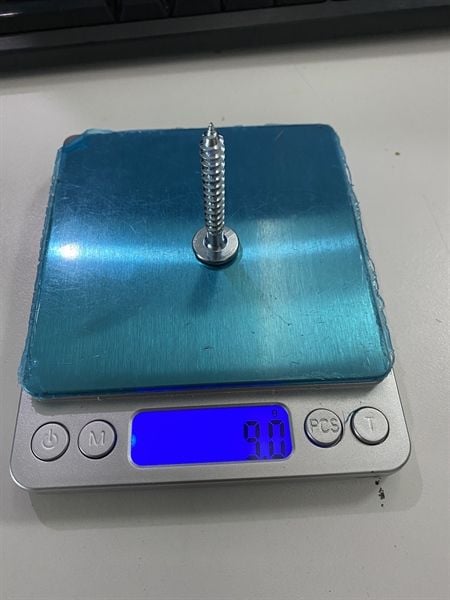 Vít gỗ lục giác chìm M6, màu trắng - VGLGC630W