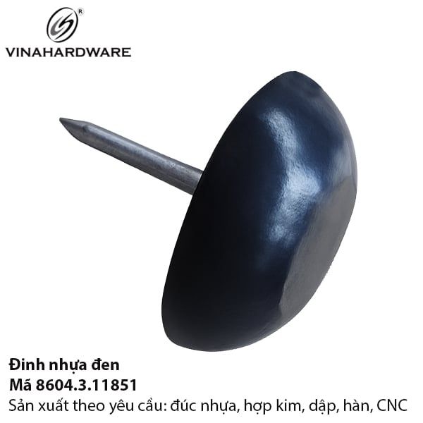 Đinh Nhựa Đóng Chân Bàn Ghế 18 × 5 mm - Mã 8604.3.11851