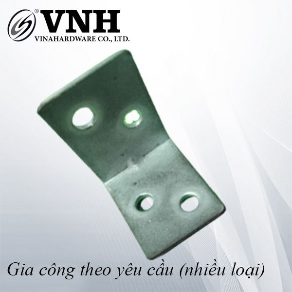 Pat (bas) sắt xi trắng, lỗ xéo - VNH404030T
